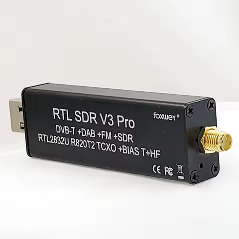 RTL SDR Receiver V3 Pro with Chipset RTL2832-RTL2832U R820t2 for Ham Radio SDR RTL for 500 KHz-2 GHz