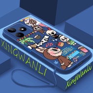 {B32} สำหรับ Realme c53 C51 Realme Note 50 กรณีโทรศัพท์ออกแบบรูปแบบโทรศัพท์มือถือกรณีป้องกัน