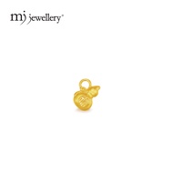 MJ Jewellery 3D 999.9 Pure Gold Mini Gourd Pendant B803