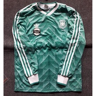Baju jERSEY germany germany RETRO 1990 1991 1992 1993 90 91 92 93 AWAY Ls long longsleeve Blokecore 