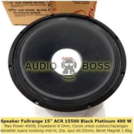 Promo Speaker Acr 15 Inch 15500 Black Platinum Series - Speaker 15500