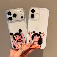Funny iPhone Case For 17 Pro Max Trendy Cute Couple Cover 16/15/14 Pro/11