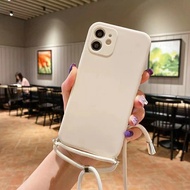 Case Macaron FREE Sling Tali for Vivo Y12/Y11/Y15/Y17 Y20/Y12S Y20S/Y30S Y30/Y50 Y91/Y93/Y95 Y91C | 