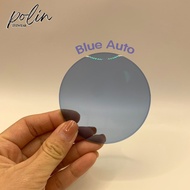 เลนส์ Blue Auto 1.6  เลนส์กรองแสงสีฟ้า ออกแดดเปลี่ยนสี (จำกัดค่าสายตา )
