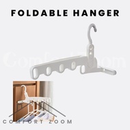 Travel Folding Hanger / Portable Travel Hanger with 5 Holes