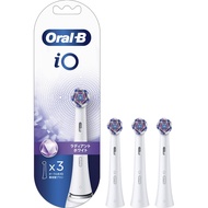 Brown Replacement Brush Oral-B iO Genuine Radiant White 9 Months Supply (3 pcs)【iO Series Only】