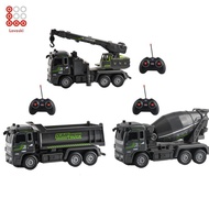 [Shiwaki3] 1:32 RC Engineering Truck Electric Construction Model Toy Car 6WD Birthday Gifts RC Engin