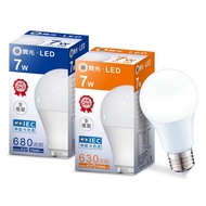 Dancing Light E27 LED 7W Bulb Bulb Full Voltage Bulb 7W Taiwan CNS Certification No Blue Light Bulb