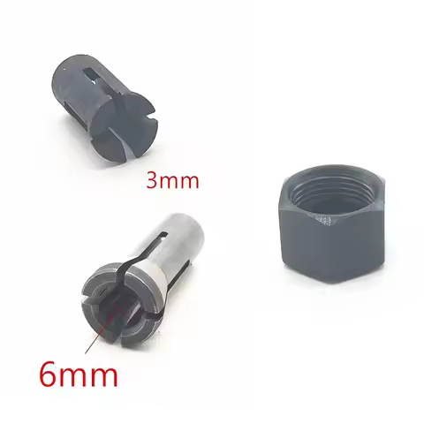 Collet Chuck Cap With Nut Electric Router Drill Chuck For Makita 906 763620-8 3mm 6mm 763627-4 GD060