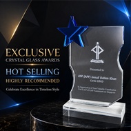 9130 Exclusive Crystal Plaque & Souvenirs Trophy Plaque | 9130 Plak Kristal Eksklusif & Plak Piala C