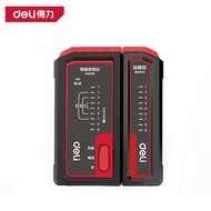 Deli Tools DL8401Network Cable Telephone Cable Tester Network Cable Tester Testing Equipment Instrum