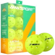 X-ACE 40 Pickleball - International Competition Standard - Genuine Amasport