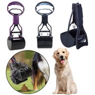 New Dog Poop Grabber Long Handle Folding Design Fecal Shovel Picker Fecal Collector Cleaning Tool