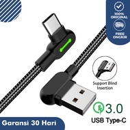 TORIGO Fast Charging Data Charger Cable Type C 90 Gaming 1.2M & 3 M