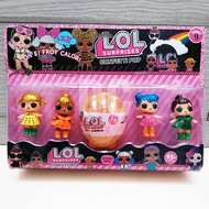 LOL Surprise Confetti Pop 5in1 LOL Surprise Doll Toy Surprise Ball Mini Figure LOL