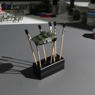 HL 5/10Pcs Airbrush Model Part DIY Accessories Wood And Metal Painting Stand Alligator Clip Sti Mode