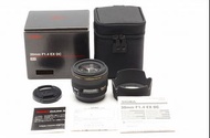 SIGMA 30mm F1.4 EX DC HSM CANON 單焦鏡頭 適用於Canon 佳能 &lt;附原盒、保護套、說明書&gt; 新等級 相機鏡頭