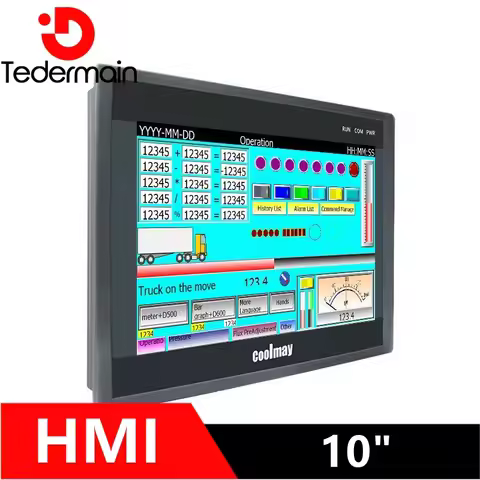 Coolmay 10 inch HMI TK6100FH Optional WIFI 1024*600 resolution color HMI touch screen industrial mon