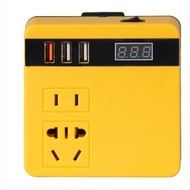 Multifunction Power Inverter DC 18V to 220V Inverter Adapter Power Supply Inverter for Dewalt 18V 20