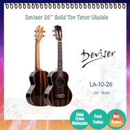 Deviser 26" Solid Top Tenor Ukulele 26 inch Gitar Kecil