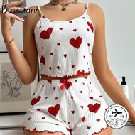 Sling Pyjama Set | Fashionable Polyester Leisure Wear for Women