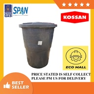 [Please Read Description Before Order] KOSSAN N200RAH 250 GAL PE CYLINDRICAL WATER TANK 44" (D) X 59