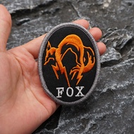 [Custom Velcro patch] AE Embroidered Fox FOX Tactics 3D Velcro Patch /Badges/armband/Emblem Decorati