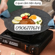 Multi-purpose Korean Barbecue Grilled Cast Iron Pan