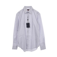 【สินค้ามือสอง】 หลุยส์ วิตตอง LOUIS VUITTON เสื้อเชิ้ตแขนยาวลายทาง รุ่น RM182F HDR HFS8PW ผ้าคอตตอน ส