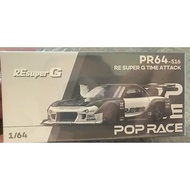 [Ready Stock Orphan] POPRACE Mazda RX-7 FD3S, 2026 Malaysia TMCS Limited Edition.1/64 Alloy Car Mode