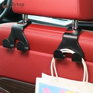 FLYTOP Car Back Seat Hanger Car Seat Headrest Hook Storage Holder Vehicle Rear Seat Storage Hook Wit