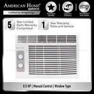 American Home 0.5 HP Window Type Aircon AHAC-55MNT