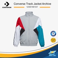Converse เสื้อแจ็คเก็ต เสื้อคลุม เสื้อแขนยาว เสื้อแฟชั่น แฟชั่นผู้ชาย แฟชั่นผู้หญิง คอนเวิร์ส Track Jacket Archive 123001661GY (3290)