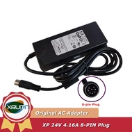 Used Genuine XP AHM100PS24-XE0466 24V 4.16A 8-pin Plug 10013965 K13220010 AC Adapter Charger 100W Po