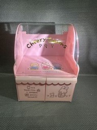 Sanrio 絕版 Cheery Chums 儲物盒 2個櫃桶 首飾盒 Cherry chums