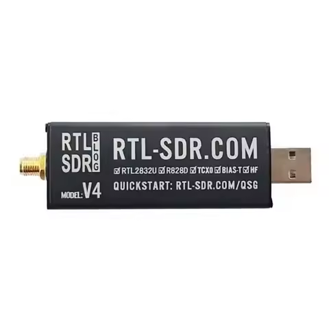 JABS-For RTL-SDR Blog RTL SDR V4 R820T2 Upgrade To R860T RTL2832U 1PPM TCXO 1PPM TCXO SMA RTLSDR Sof