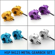 HSP 94123 Metal Gearbox Set - Front & Rear Differential Transmission for 94111