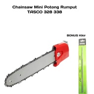 Chainsaw Mini Potong Rumput Tasco *7 + Bonus Kikir