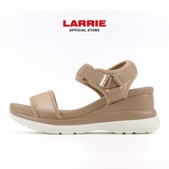 LARRIE Kasut Perempuan Yalinda Velcro Strap Wedges Shoes Women - L82418-CV01SV