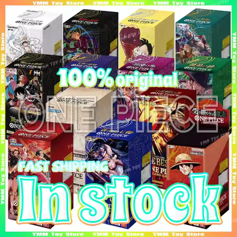 Original One Piece TCG OP06-OP14 PRB02 EB03 Full Set Card Game Trading Cards Booster Box Japanese Ve