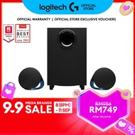 Logitech G560 RGB PC Gaming Speakers with Game-Driven Lighting 980-001304