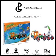 Children's toys - educational toys - Children's Puzzle - 3D metal puzzle Beko Truck