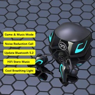Gaming Earphone Bluetooth 5.2 Low Latency Professional Gamer Bluetooth Headphone With Mic Stereo Hea