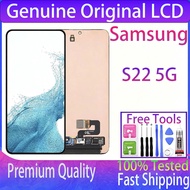 Original AMOLED For Samsung Galaxy S22 5G LCD Screen With Frame Replacement
