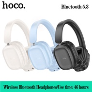 [เวลาใช้งาน: 46 ชั่วโมง] HOCO W51 ชุดหูฟังไร้สายบลูทู ธ พับได้ BT5.3 หูฟังสเตอริโอกีฬาวิ่งหูฟัง 400m