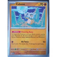 Pokemon TCG Cubone MEW Card en 104/165 English