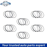 Engine Parts 6X Piston Ring Set Fit 3.0 For 04-16 BMW 3/4/5/6/7/X3/X4/X5/X6 E90 F30 F80 3.0T 24V Die