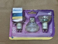 飛利浦 GU10 LED 暖白燈膽 (3.5W)