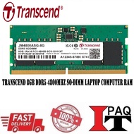 Transcend JetRam 8GB DDR5 4800MHz Notebook Memory RAM (JM4800ASG-8G)