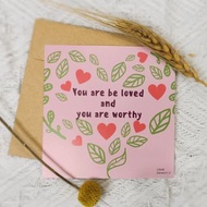 愛的萬用卡片/基督/福音小卡/幸福小組/基督教禮品/福音禮品